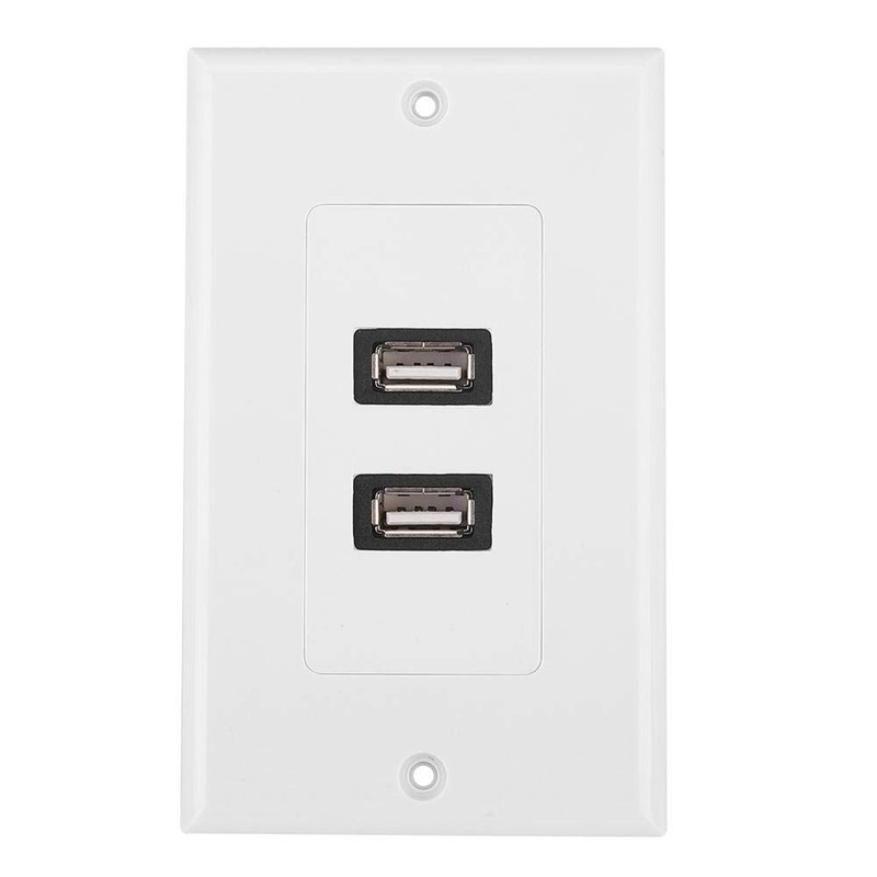 USB Wall Plate, Wall Mounting Wall Plate Panel, Wall Socket