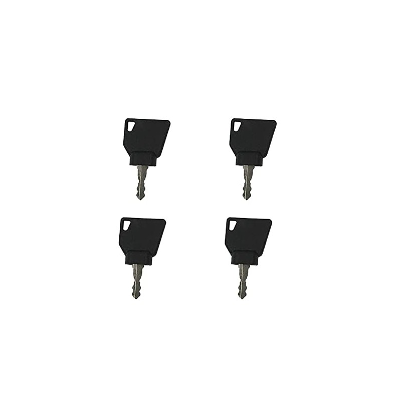 1X 4X Key for Ignition switch with JCB Master Plant