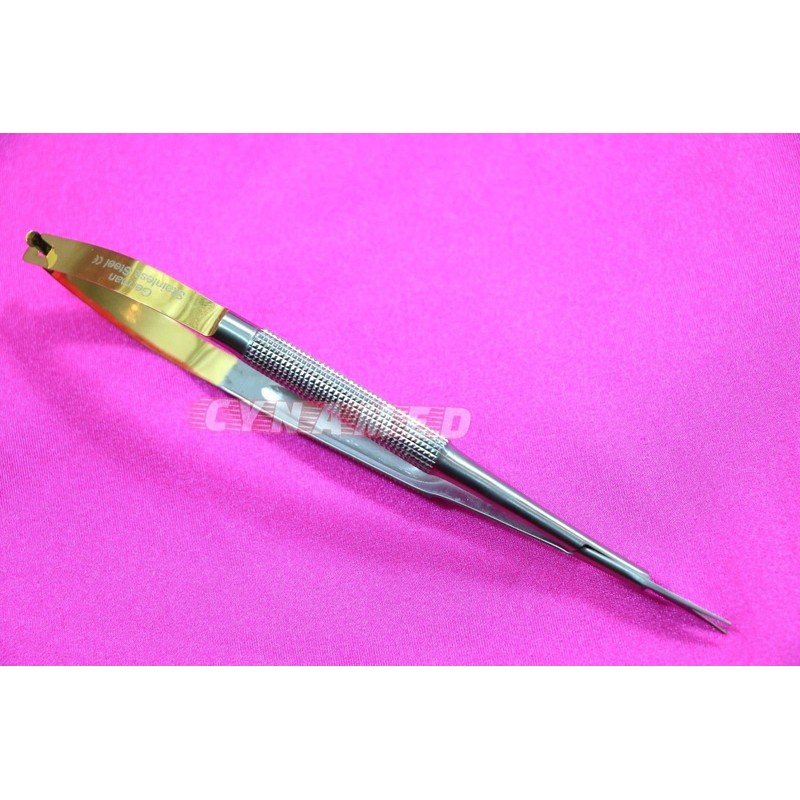 Premium German Stainless Castroviejo Micro Scissors Straight Tc 6 inch