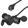 ProPlus Socket Schuko 3-Way 20 m 3 x 2.5 mm²