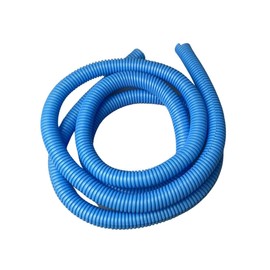 On1shelf PE Blue Corrugated Conduit Flexi Pipe Tube Split 15mm - 2m