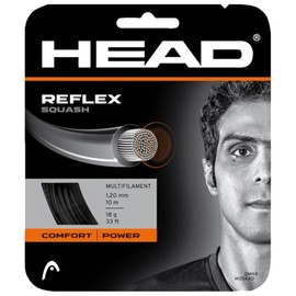 HEAD Reflex Squash String Set (18L / Black)