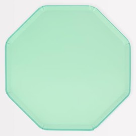 Meri Meri Sea Foam Green Dinner Plates (Pack of 8)