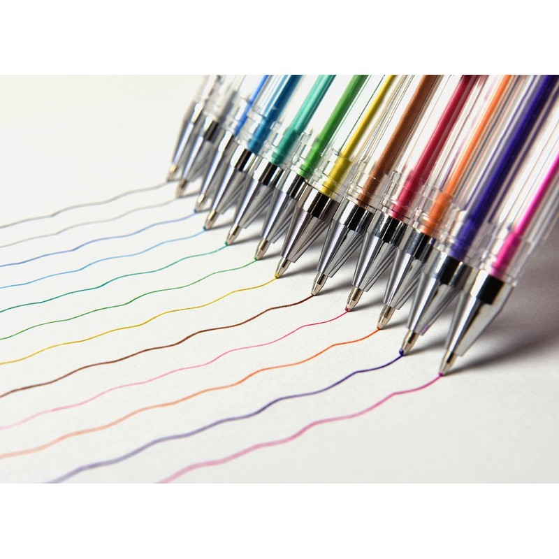 Colorful Metallic Gel Pens For Fuji Instax Mini 9, 26,