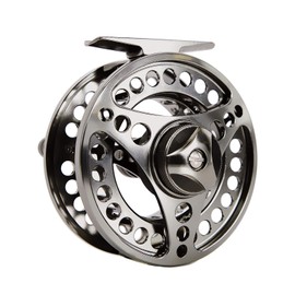 ANGLER DREAM EX-ALC Fly Reel 3/4 WT CNC Machined Aluminum Fly Fishing Reels Silver/Gunsmoke Fly Reels
