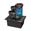 Small Tabletop Waterfall Fountain Zen Meditation Fountain Indoor Desktop Water