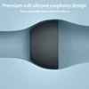 Replacement Earbuds for Bowers & Wilkins Pi8 Wireless Earbuds,NOUKAJU Silicone