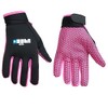 BYTE SNUG FIT GEL PROTECTION HOCKEY GLOVE BLACK PINK (SMALL)