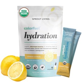Sprout Living Colorfuel Organic Hydration Electrolytes Packets