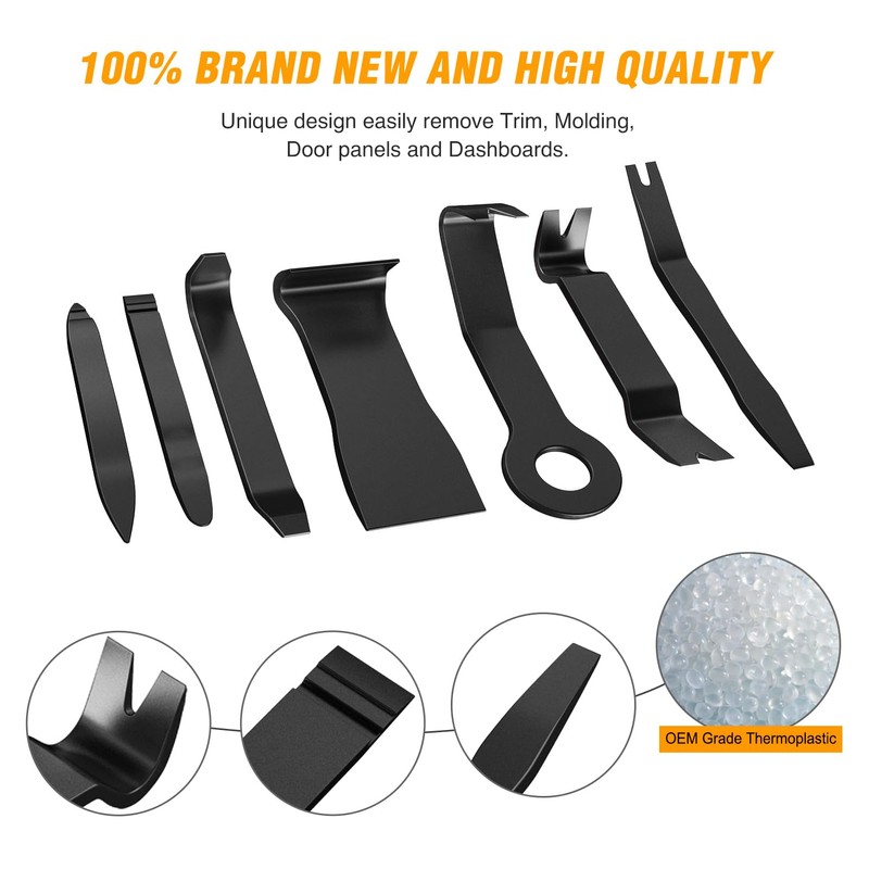 GOOACC 8PCS Auto Trim Scratch Removal Tool