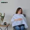 Go Mommy Muslin Nursing Cover for Baby Breastfeeding, Breathable 100%