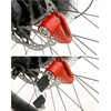 QWORK Motorcycle Bike Anti-Theft Wheel Disc Brake Lock, 2 Pack