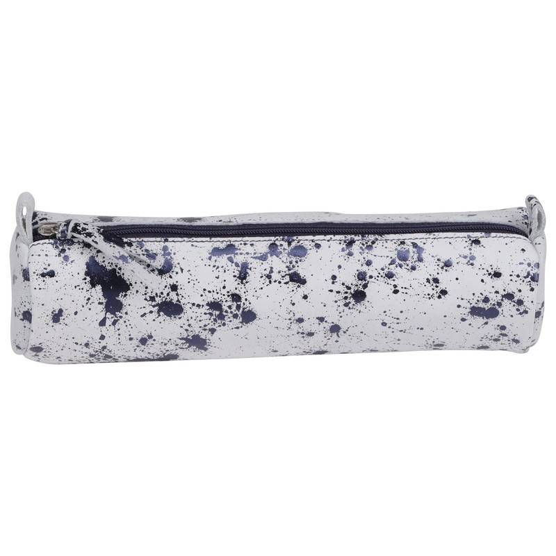 Clairefontaine Cosmicuir 410112C Pencil Case Round Suede Diameter 5 x