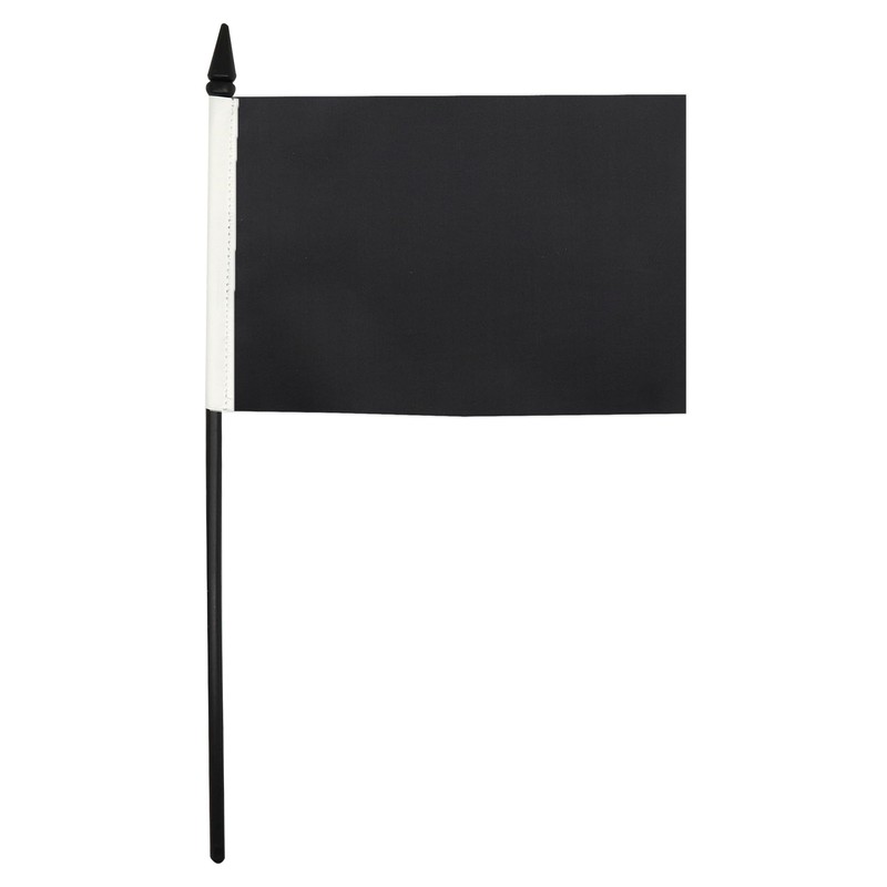 AZ FLAG RACE OFFICER BLACK TABLE FLAG 5'' x 8''