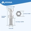ARANA 10 mm Ball Bolt with Hardware, 5/16 Inch-18 Thread