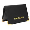 MAKKAI Unisex Soft Leather Travel Card Bus Pass Holder Credit