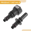Partuto 2 Set 9.89mm SAE to 10.5mm ID Universal Fuel