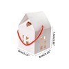 HAN SHENG 30 Pcs House Shaped Candy Boxes Gift Boxes