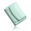 [Mura] Beautiful and Fine Italian Leather Mini Wallet, Women's, Trifold,