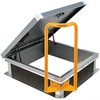 FreeAgain Roof Hatch Safety Extension Handle – Pre-Galvanized & Powder-Coated,