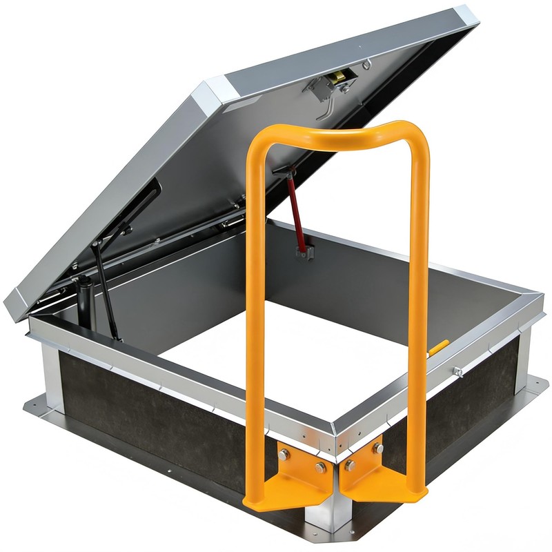 FreeAgain Roof Hatch Safety Extension Handle – Pre-Galvanized & Powder-Coated,