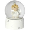 Snow Globe Christmas Angel Heart 9.5 cm Diameter 11.5 cm