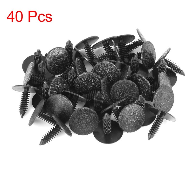 X AUTOHAUX Plastic Studs Rivets for Cars 6 mm Hole