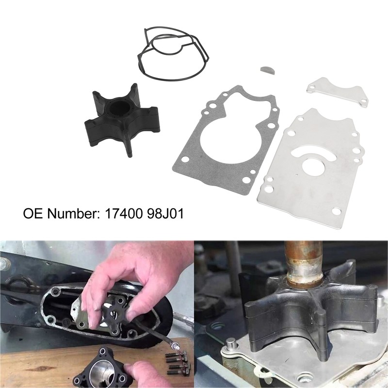Water Pump Impeller Kit 17400 98J01 Rugged Water Pump Impeller