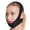 Chin Band Lifting Band for Double Chin and V-Line Correction Square Jaw 1-Lifting Band-Black 2ea