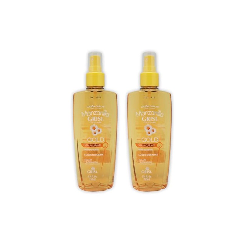 Grisi Chamomile Hair Lotion Manzanilla Lightens & Detangles 8.4 oz..