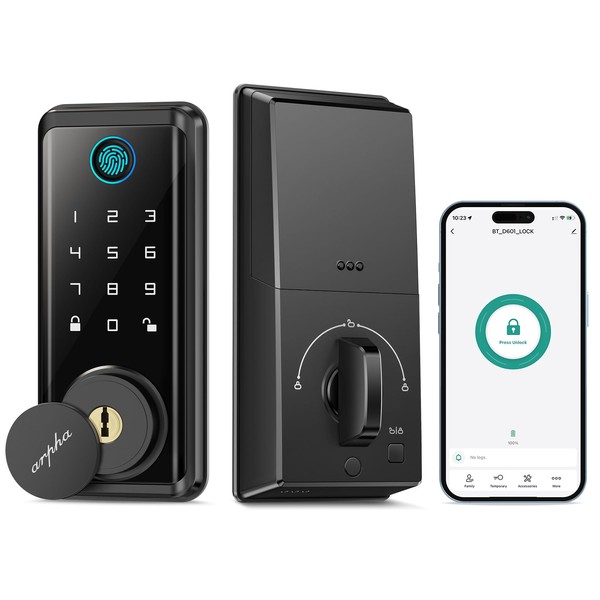 Fingerprint Door Lock • Keyless Entry Door Deadbolt • Multiple