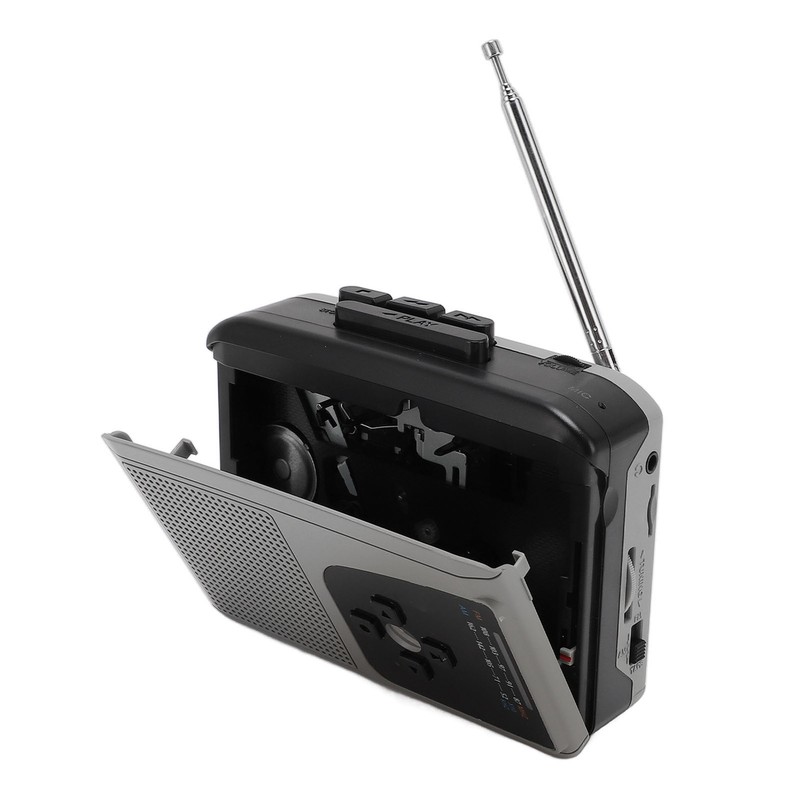 Portable Cassette Player ABS Cassette to MP3 Converter AM FM