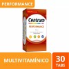 Centrum Performance Multivitamínico Frasco Con 30 Tabletas