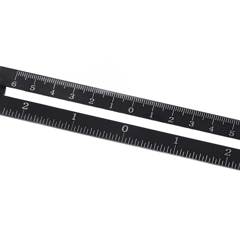 Hole Locator Steel Multi Angle Measuring Ruler Portable Universal Wall