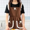 WANGTAO Cute Apron Maid Dress Apron with Pocket, Ruffle Apron,