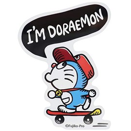 Doraemon [Die Cut Sticker] Waterproof Sticker/Street 04 Sanrio