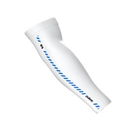 PULSAR eS Gaming Arm Sleeve for Esports Gaming Compression Sleeve, Arm Long L White