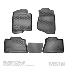 Westin Custom Fit 3-D Floor Liners Fits 2011-2016 Ford F-250  F-350 SD Crew Cab