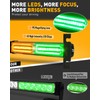HLauto 1002L Emergency Strobe Traffic Advisor Light Bar: 40 LED