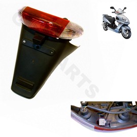 TAIL LIGHT ASSEMBLY CHINESE SCOOTER MOPED GY6 4 STROKE some model from BENZHOU TAOTAO BMS BAJA SUNL ROKETA TANK PEACE VIP JMSTAR JONWAY KAZUMA BAJA JCL BMS