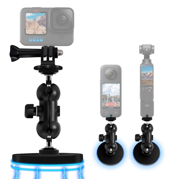 HAFOKO Magnetic Mount with Magic Arm Compatible for DJI Osmo