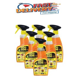 Goo Gone 12 oz. Goo and Adhesive Remover All-Purpose Cleaner Spray (6-Pack)