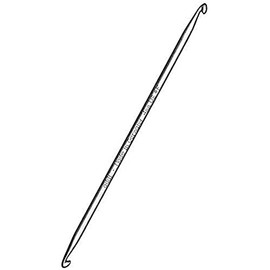 Addi 265-7 5 Double-Headed Tunisian Crochet Hook 5mm, Metal, Aluminium