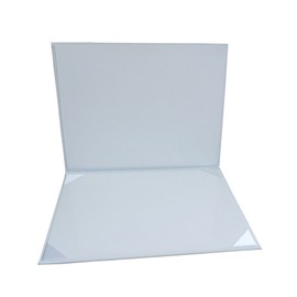 Certificate Cover Imprinted"Diploma of Graduation" Smooth Diploma Cover 8.5" x 11" Grad Days (White)