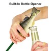 Gibson Fish BBQ Spatula, Includes Bottle Opener and Convenient Hanging