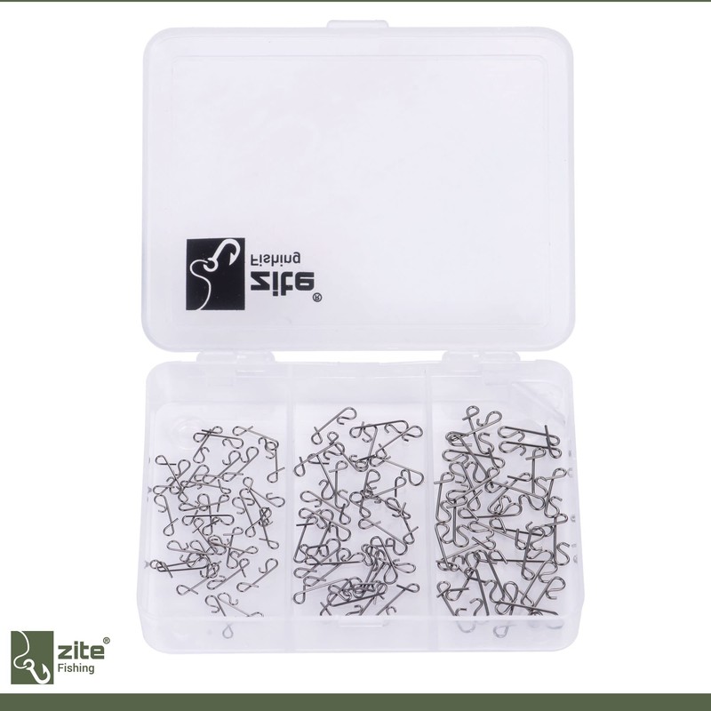 Zite Fishing Knotless Connector Set Fishing | 90 Pieces No-Knot