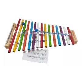 Didakta Xilófono Grande 15 Notas Madera Instrumento Musical Fino