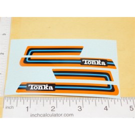 Tonka Tiny Tonka Van Style 2 Replacement Sticker Set TK-258