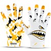 LISAAZ Limited Edition Football Gloves Fit Youth Football Gloves Receiver