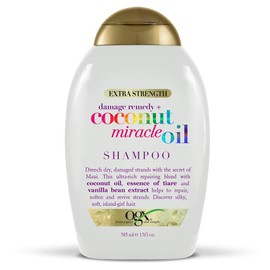 Ogx Shampoo Coconut Miracle Oil 13 Ounce X-Strength (385ml) (2 Pack)